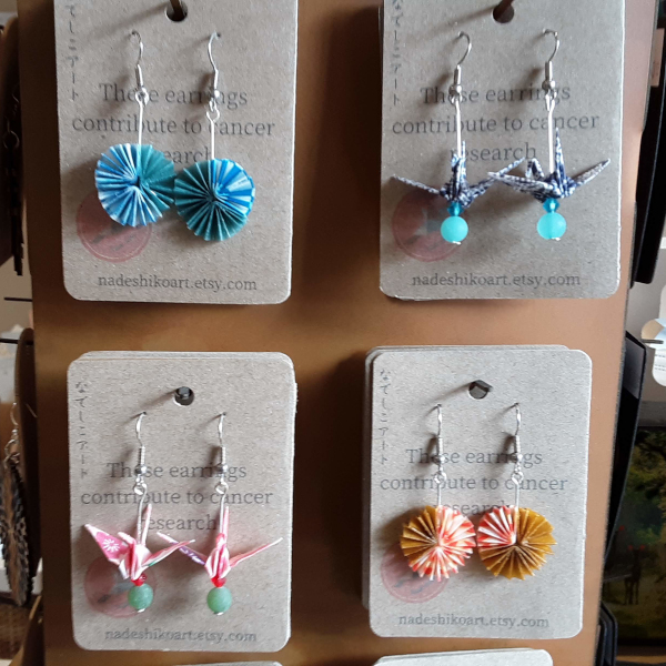 Japanese Art Earrings from Australia Japanese Art Earrings from Australia